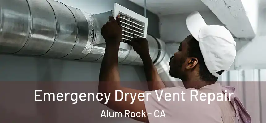  Emergency Dryer Vent Repair Alum Rock - CA