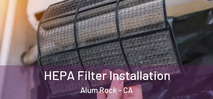  HEPA Filter Installation Alum Rock - CA