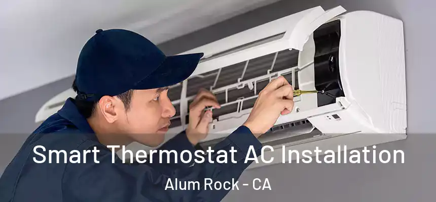  Smart Thermostat AC Installation Alum Rock - CA