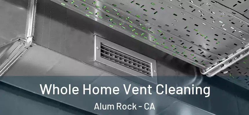  Whole Home Vent Cleaning Alum Rock - CA